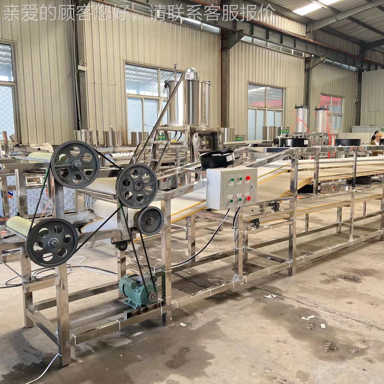 全动鸡千张豆皮生产线 小型GPN设豆腐自皮机备 素制作机器