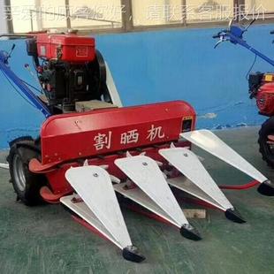 12割0机稻麦割晒机 农作物收割138晒机 手扶收割打A捆