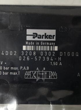026-57394-H 4D02-3208-0302-D1G0Q # Parker//派克，液压阀