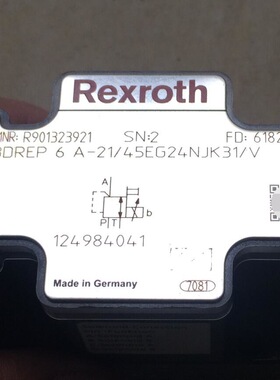 R901323921 3DREP6A-21/45EG24NJK31/V # Rexroth//力士乐