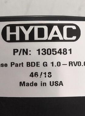 1305481 BDEG1.0-RV0.02 # HYDAC//贺德克，液压过滤器