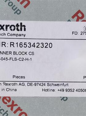 R165342320 # Rexroth//力士乐，滚珠滑块