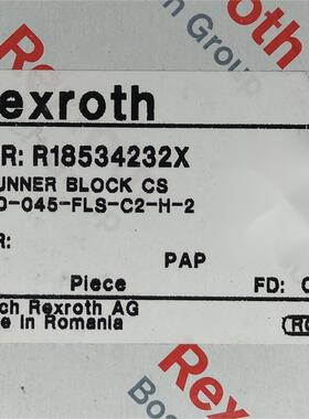R18534232X # Rexroth//力士乐，滚柱滑块