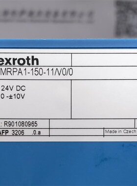 R901080965 VT-MRPA1-150-11/V0/0 # Rexroth//力士乐
