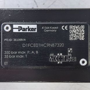 Parker 阀 派克 插装 比例阀 液压阀 D1FCE01HC9NB7320