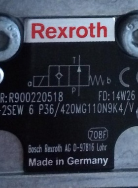 R900220518 M-2SEW6P3X/420MG110N9K4/V # Rexroth//力士乐
