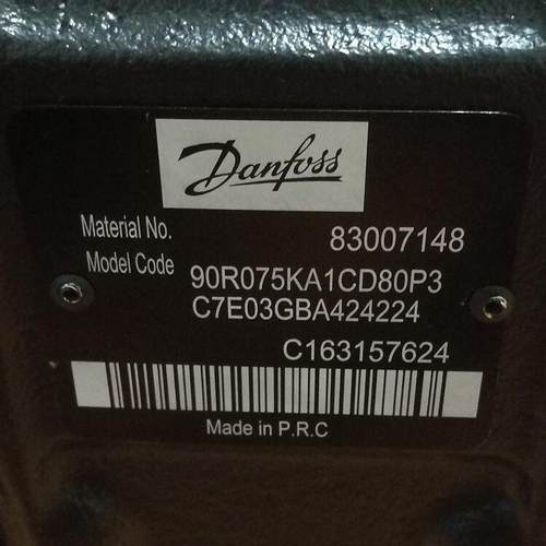 90R075KA1CD80P3C7E03GBA424224 # Danfoss//丹佛斯，液压泵