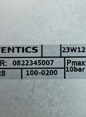 0822345007 # AVENTICS气缸，气动阀，比例阀，传感器