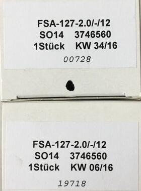 3746560 FSA-127-2.0/-/12 # HYDAC // 贺德克，液位传感