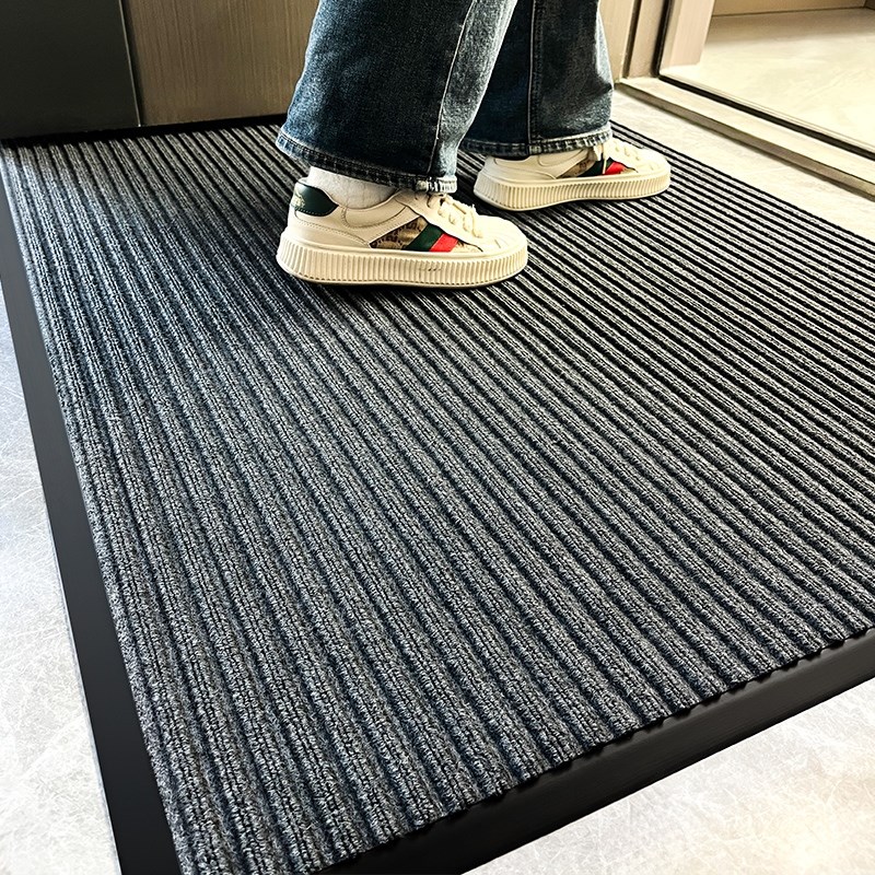 灰色入户门地垫玄关门口地毯门外室外进门耐脏脚垫子门垫2025新款