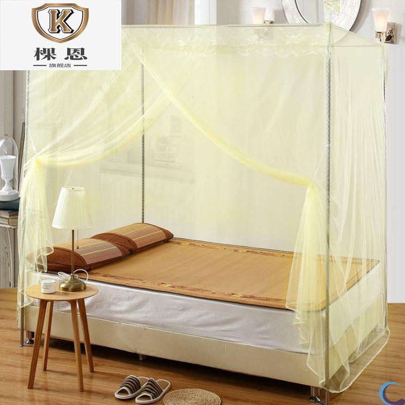 蚊帐用2式21006002新1款文家章无底款简易老款传统小牀米5带落地