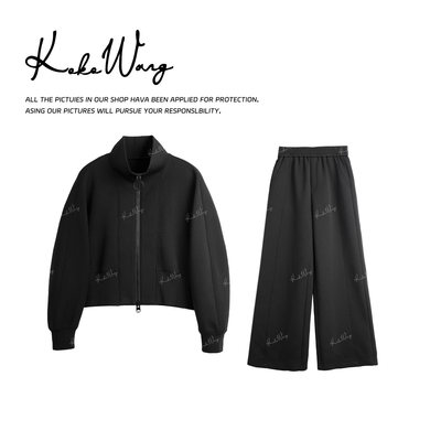 KOKO WANG秋冬时尚气质莫代尔羊毛八明治百搭时尚套装N0345I13H01