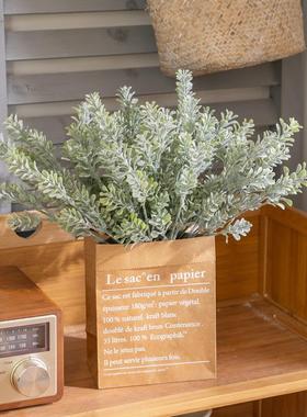 植毛米兰GF16295A草尤加庆配草仿真假花花婚装饰GF16295A利仿真花