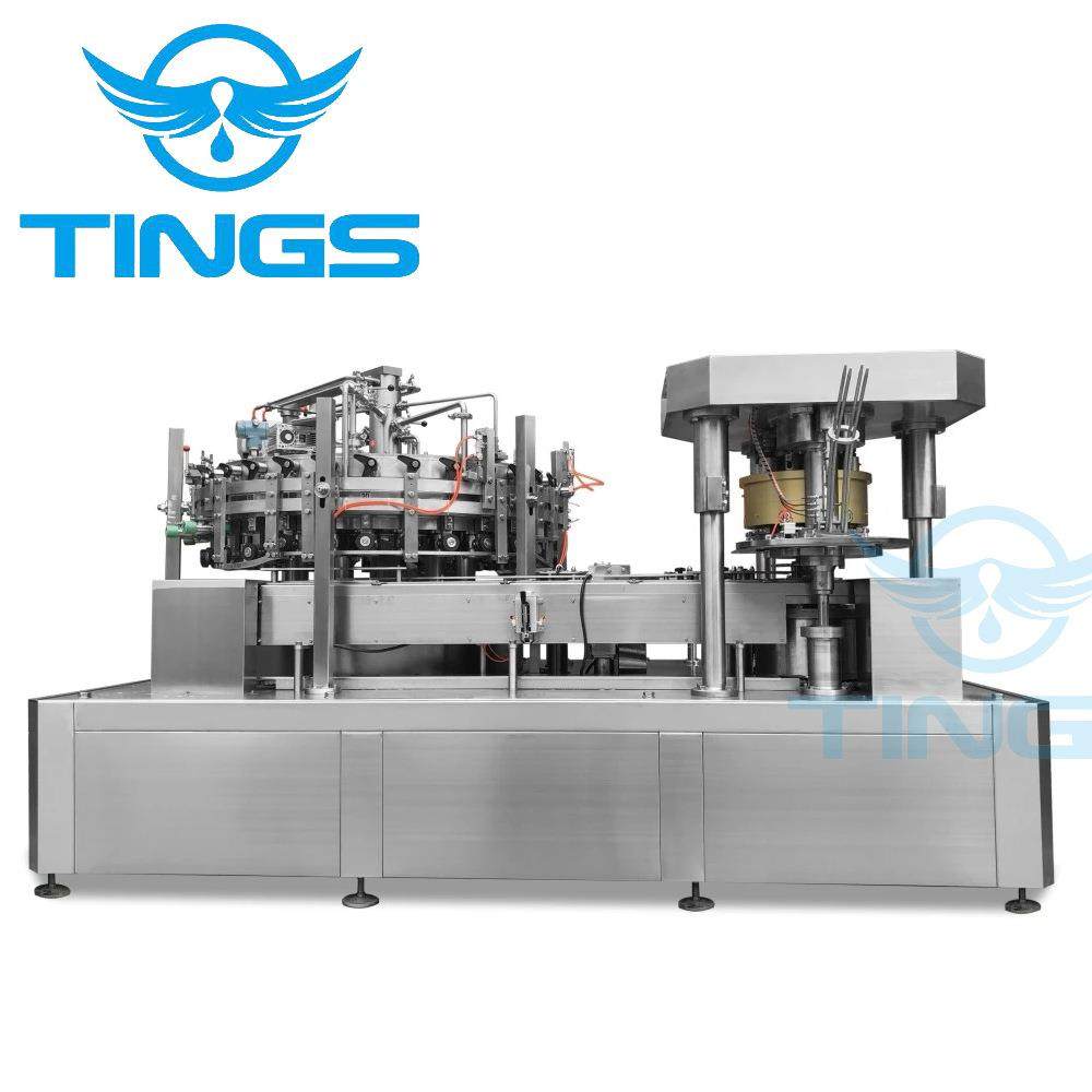 厂拉家罐灌供应小型易拉罐饮料装机 易饮料生产线 易拉罐灌装设备