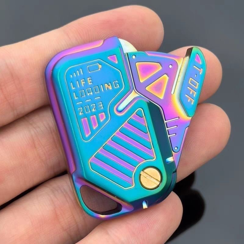 edc解压玩具甩牌机械推牌手玩