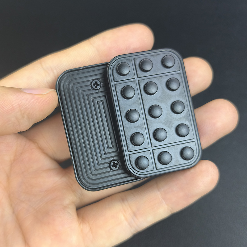 无限位推牌减压金属指尖陀螺解压