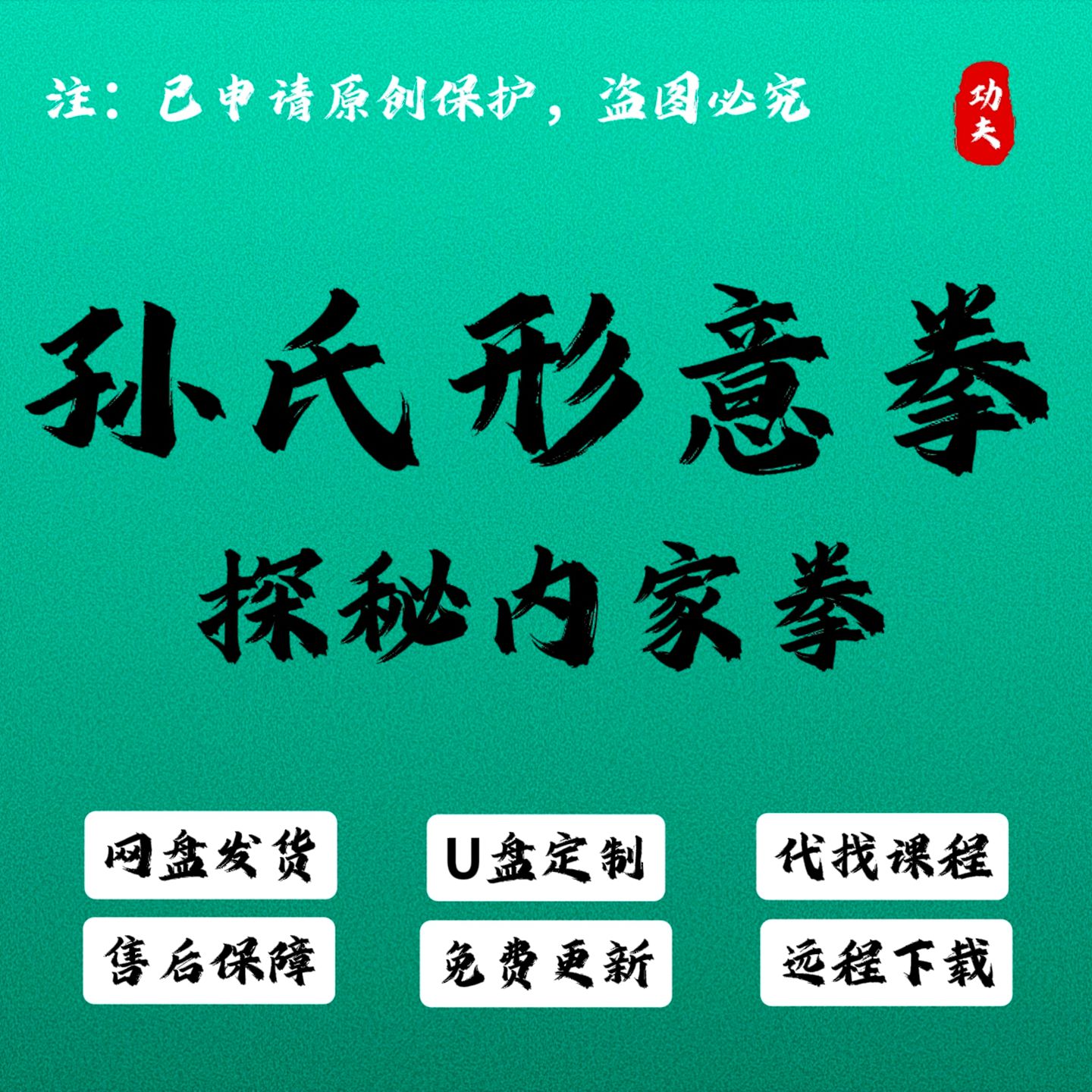 孙禄堂孙氏形意拳枪刀内家拳17刻录盘个性化服务