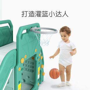 儿童滑滑梯室内家用婴儿小孩秋千滑梯组合小型宝宝W玩Y具家庭乐园