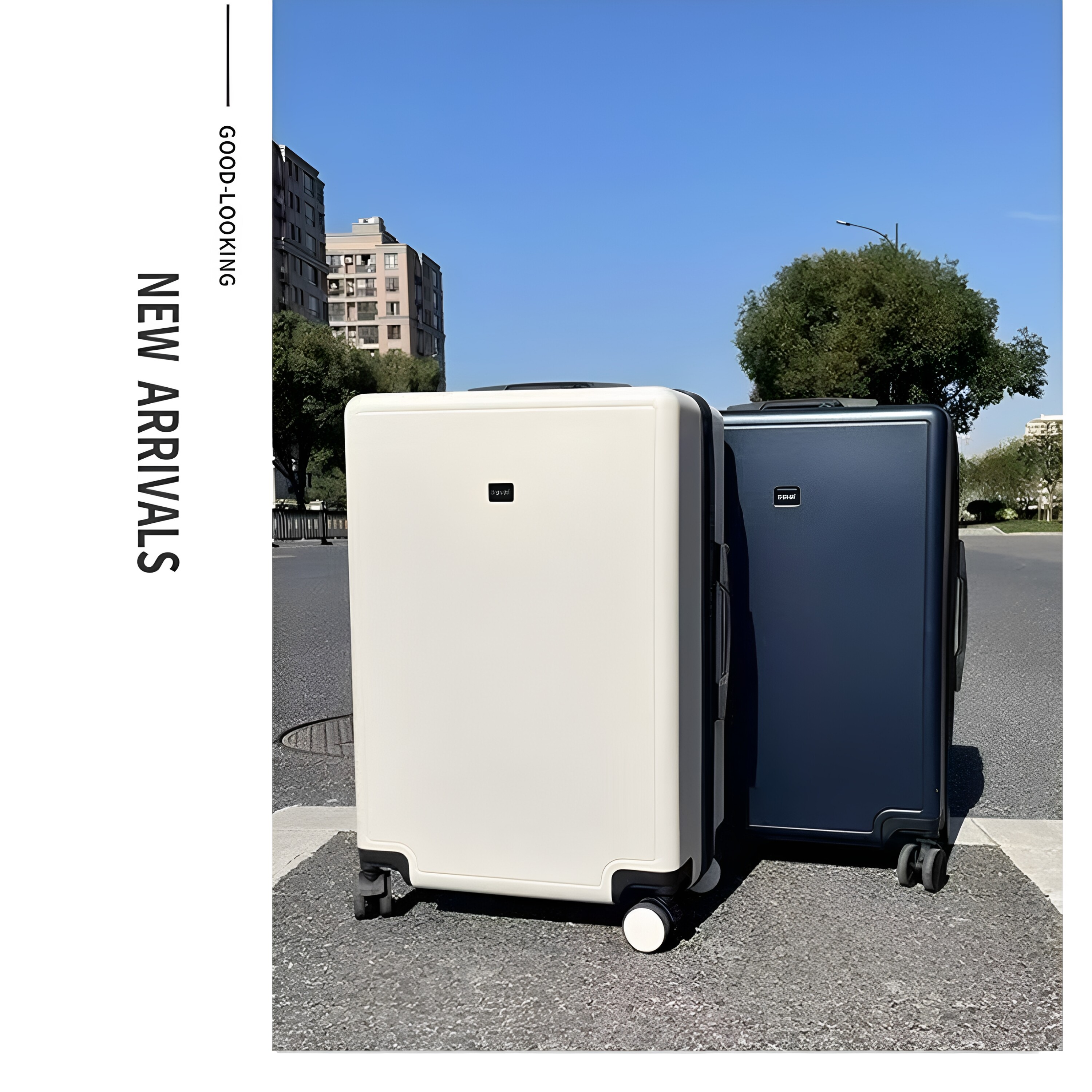 日系万向轮TSA锁20寸登机箱