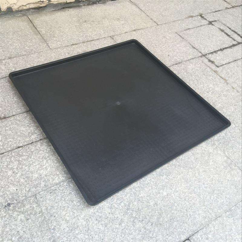 厂家 防静电塑料托盘方盘 塑胶长方形方盒 零件物流收纳盒