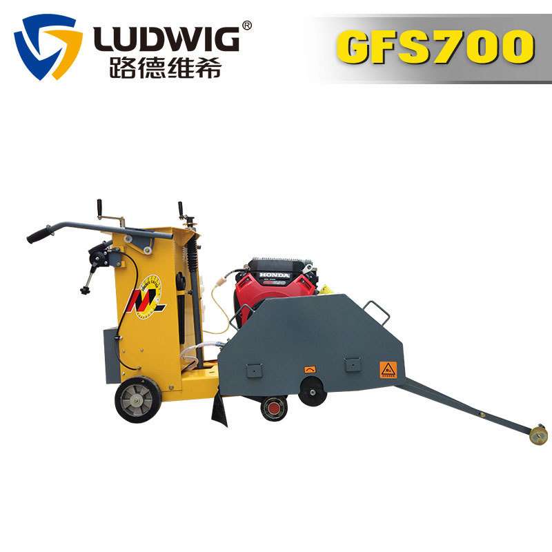 GFS700双缸发动机马路切割机沥青水泥路面切割机 切深25厘米