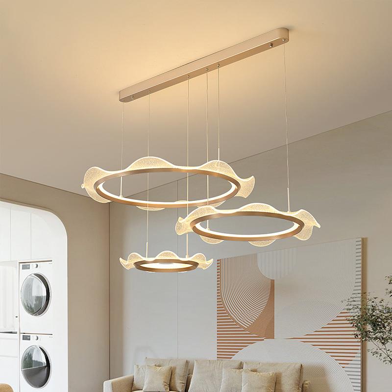 法式轻奢风餐厅客厅吊灯现代简约饭厅餐桌吧台吊灯创意家装卧室灯