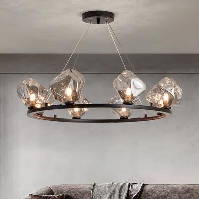 现代简约轻奢客厅吊灯2025极简北欧大气设计师餐厅餐桌吧台卧室灯