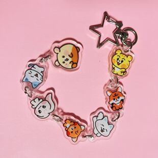 现货NCT Dream新款卡通亚克力串串钥匙链包包挂件周边