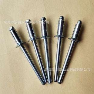 T12617开口型沉头抽芯铆钉平头碳钢沉头拉钉沙拉头拉铆钉4
