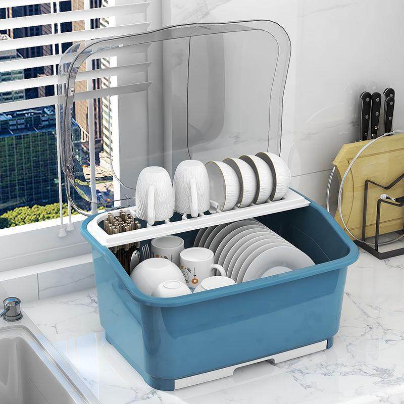 厨房沥水碗柜带盖放碗箱装碗碟盘餐具家用碗架置物架子碗筷收纳盒,农机/农具/农膜,其它农用工具,淘宝优惠券,粉丝福利购,淘宝优惠卷