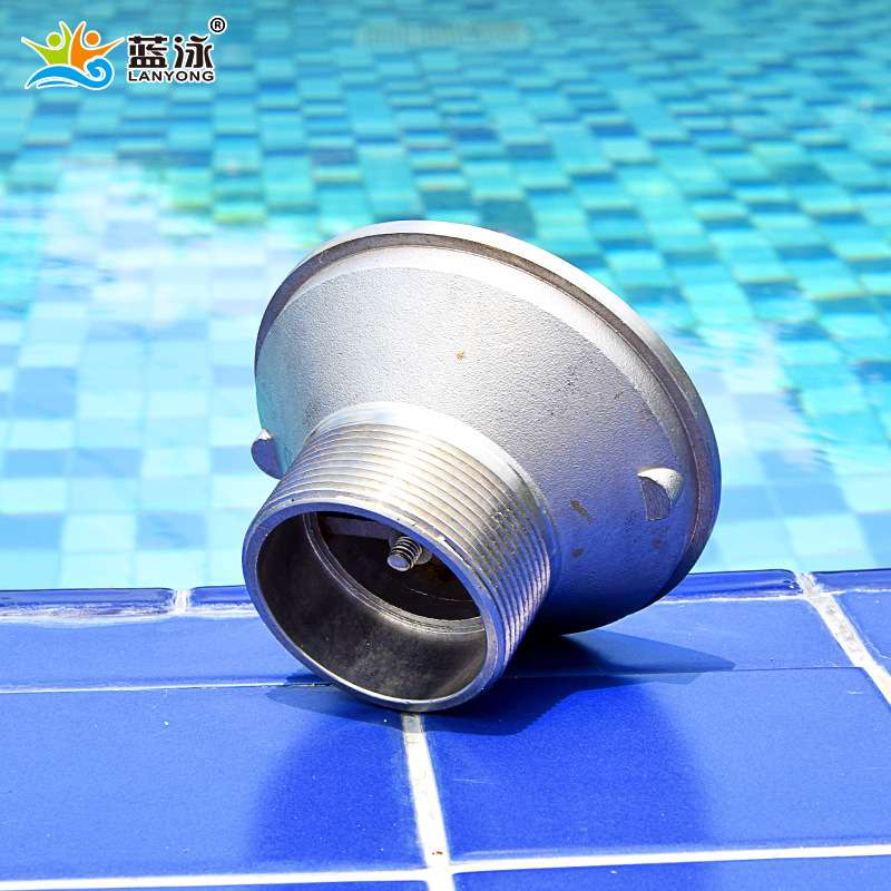 泳池池身配件/桑拿泳池设备/排水口/1.5寸2寸SP1424不锈钢回水口