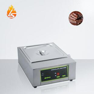 台式单缸巧克力融化炉朱古力隔水电加热保温恒温商用巧克力熔化锅