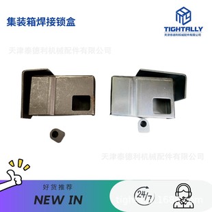 碳钢材质 天津供应集装 门挂锁 L封板 批量优惠 箱焊接锁盒