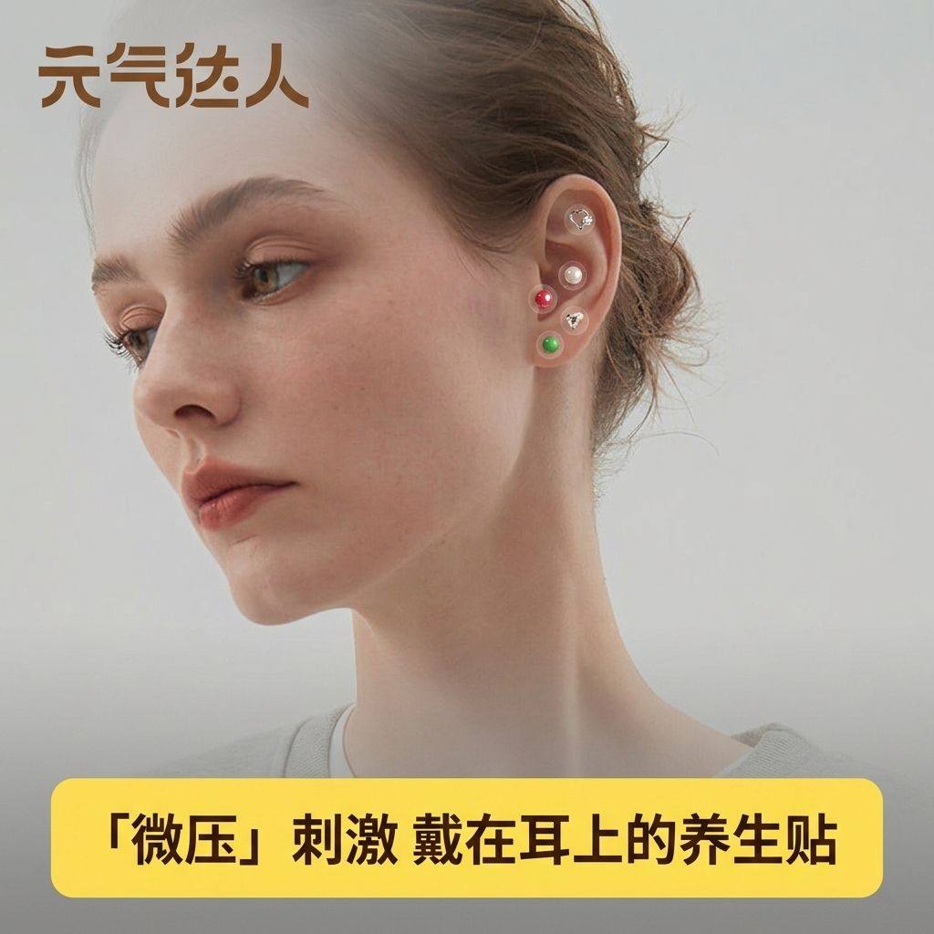 元气达人微压耳豆贴穴位耳贴