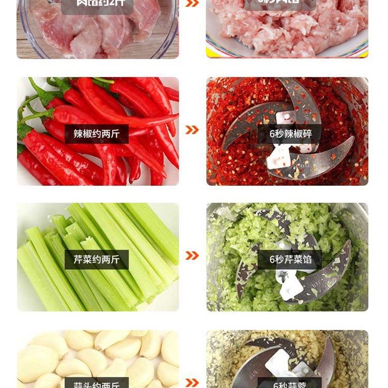 商用绞蒜器蒜泥器电动大蒜切家用打蒜蓉机搅蒜碎捣磨姜拉蒜泥神器