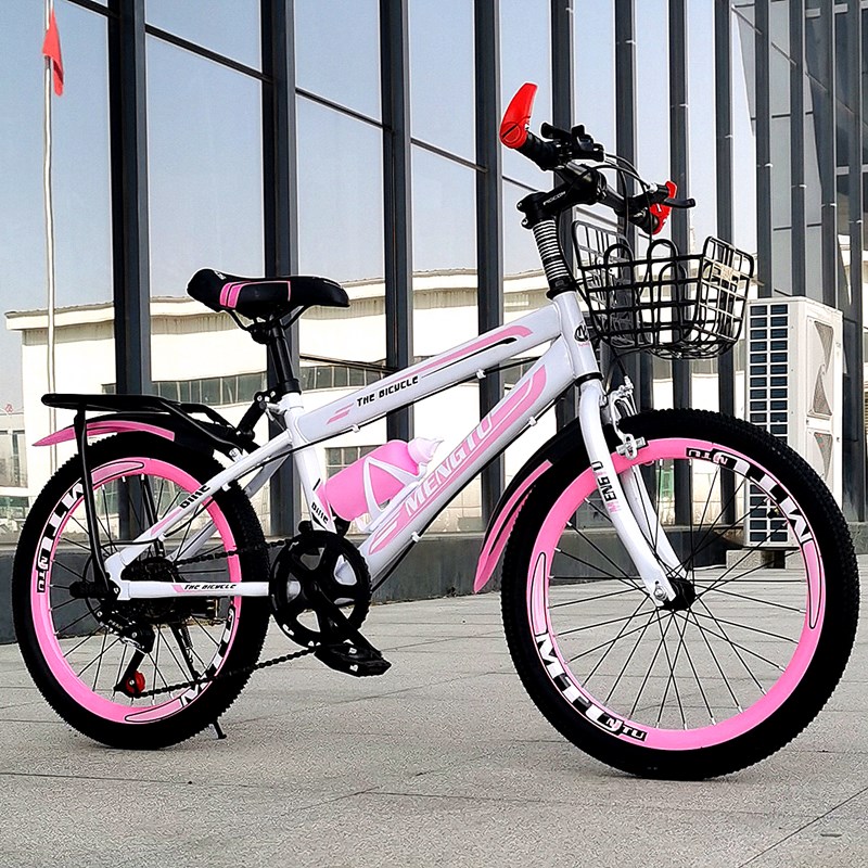 新款山地自行车男女人中小学生轻便变速22寸24寸碟刹抱.刹赛车单