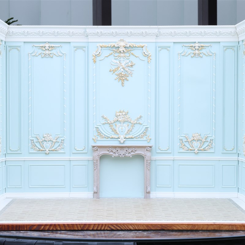 微观臻慕  6分DIY奥古斯特微缩娃屋