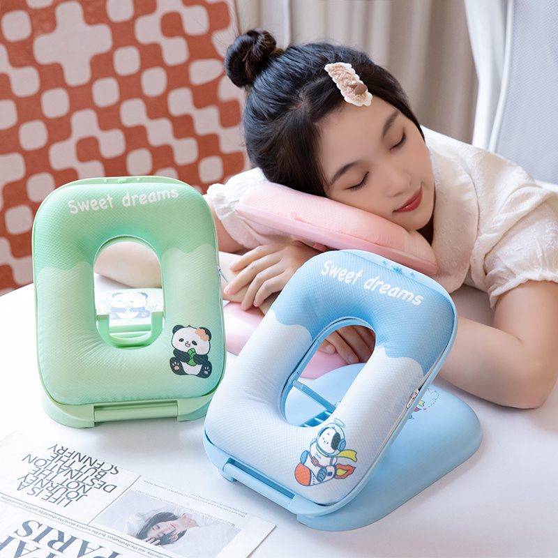 儿童午睡枕趴睡枕小学生专用教z室桌子午休神器趴趴抱枕可折叠学