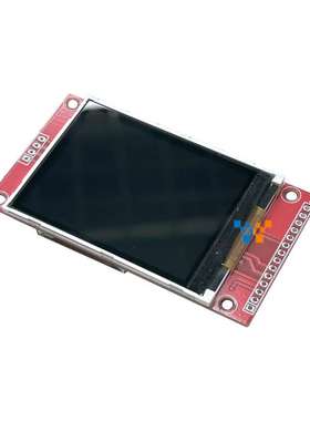 红色板2.4寸TFT显示模块240RGB320液晶屏ST7789 ILI9341 SPI串口