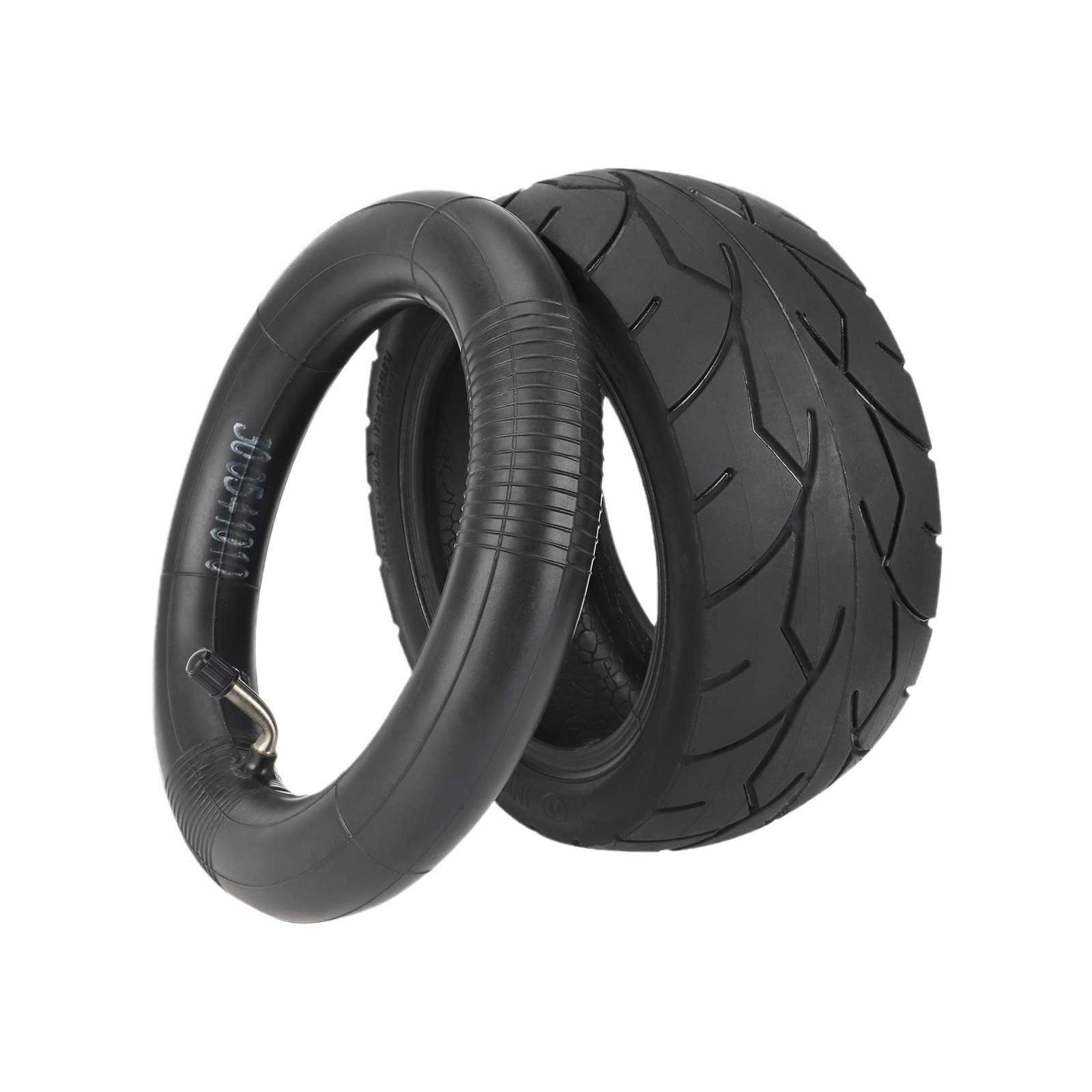 NNOVA 8*3.00-5真空胎电动踏板车配件加厚8 1/2*2直角90度内胎