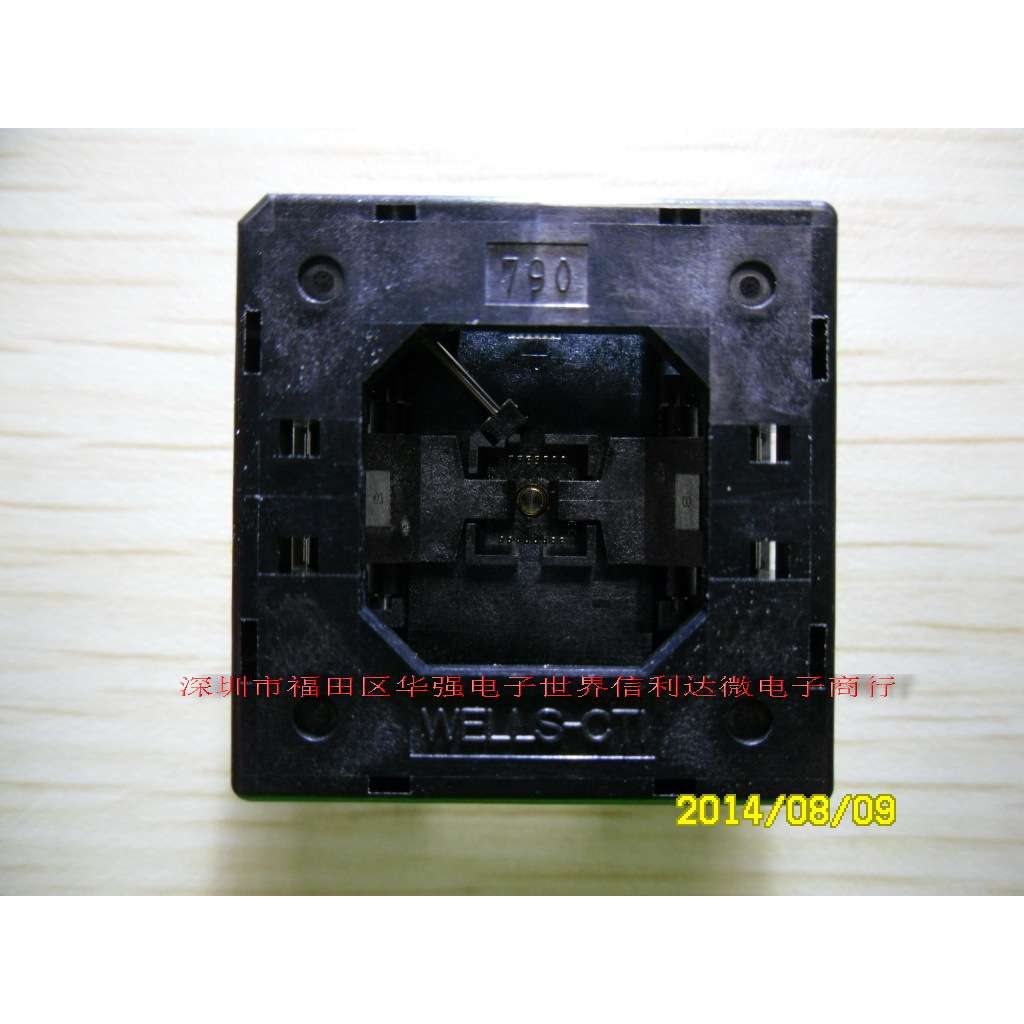 IC烧录座QFN-32间距0.5MM 5*5  790-42032-101T测试座 卡座