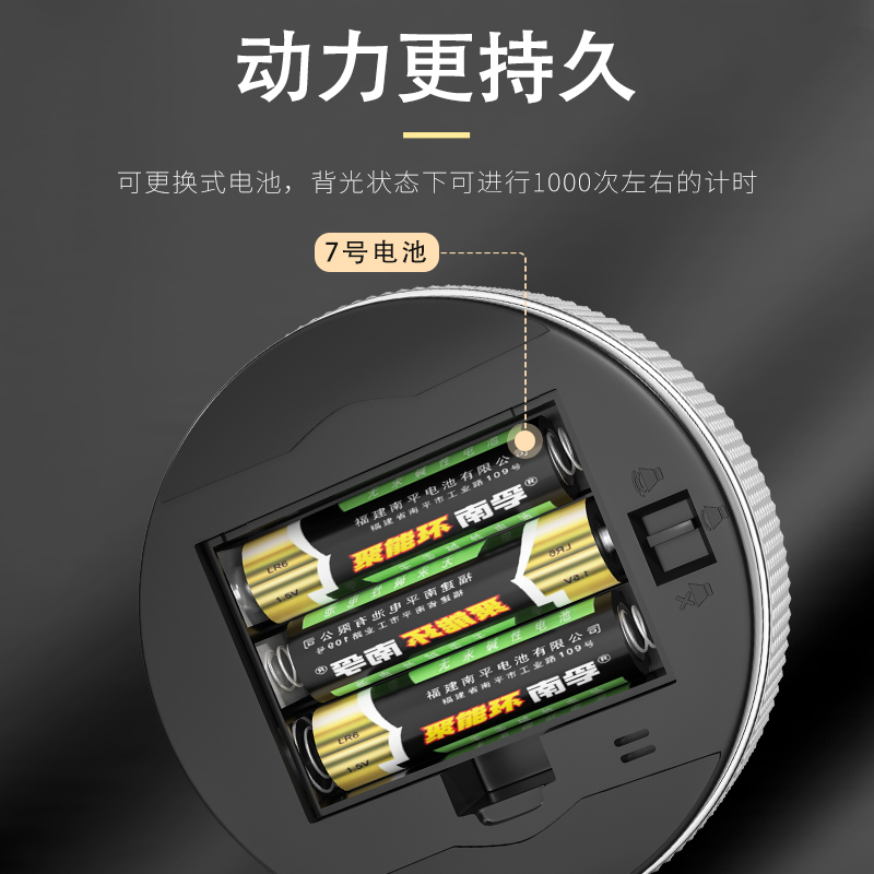 厨房定时器计时器提醒器学生自律学习闹钟两用儿童时间管理秒表倒