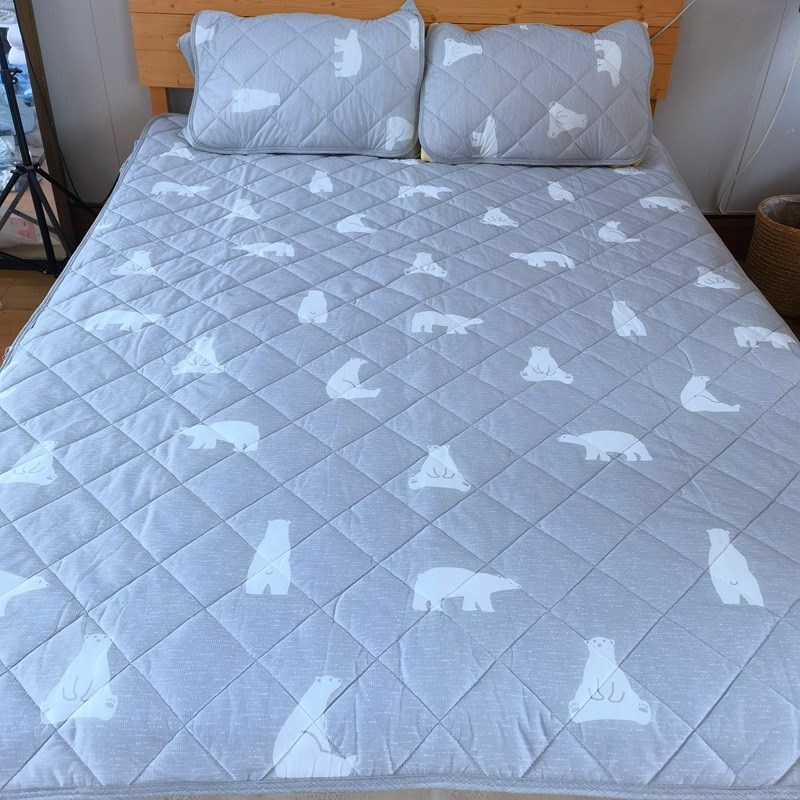 超冷感尼N达利吸湿透气单人双人床凉席 夏M季冰丝凉感垫子枕垫枕