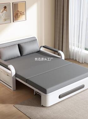 沙发床可折多叠两用能功收纳可储物阳台单人客双厅新款折叠沙THMM