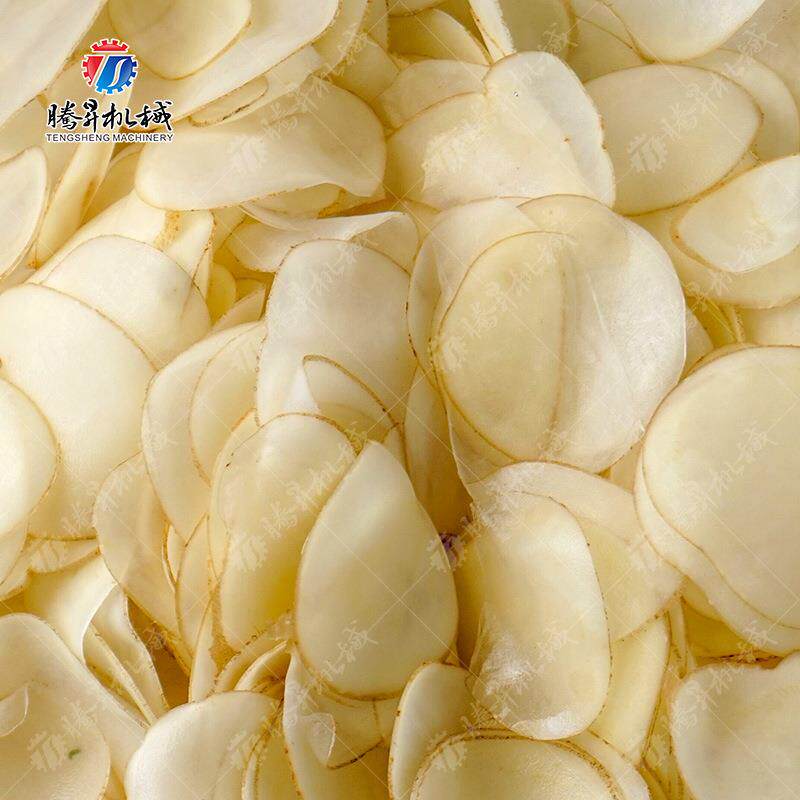 大切薯片机.薯片厂切片设备TS-Q128D切型片尺寸0Ｍ.5-15Ｍ可调