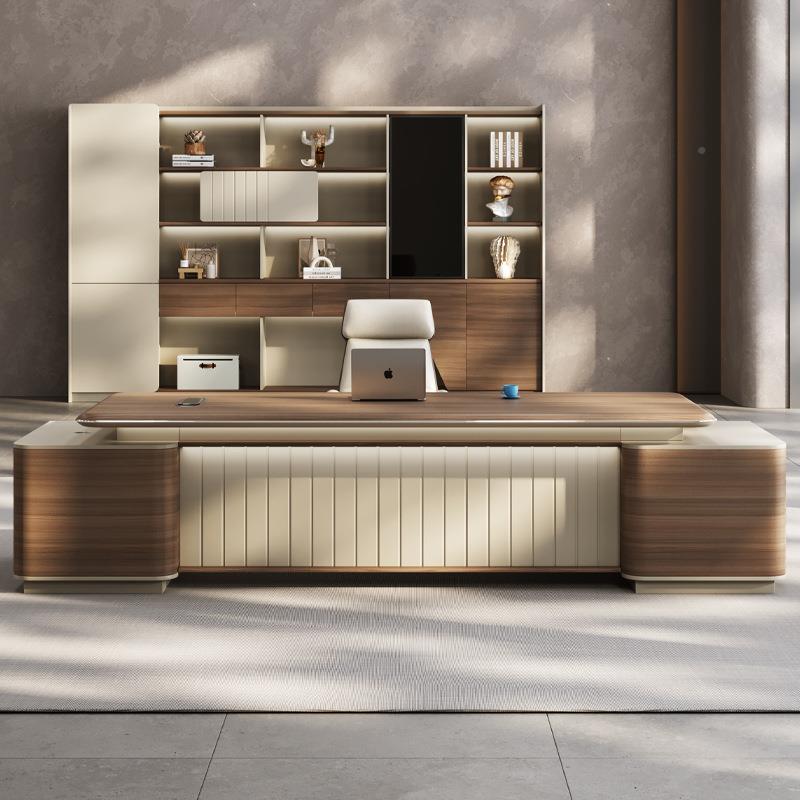 老板办公桌现代简约档总裁董事桌XHL-002长公室办公家具老高板桌