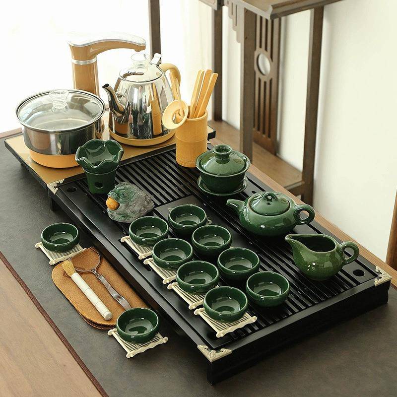 tg烧/6茶盘茶具一整套带水装家用整套功夫办套公室Hcjpm3pB一体茶