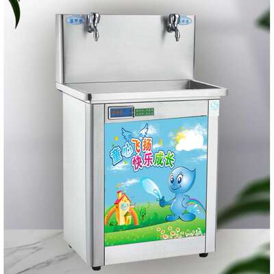 幼儿饮水园机多调级滤过柜式直饮水机温YS-2GY度可不锈钢饮水机