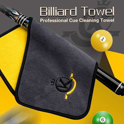 万世康伦擦台巾球杆毛巾杆布台球杆专用毛斯诺球克八YRQ九球