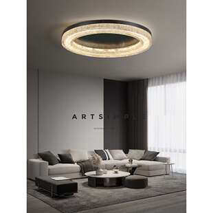 全厅铜式极简客吸顶灯现DOZ代简约大意气轻奢全光谱眼卧室房间灯